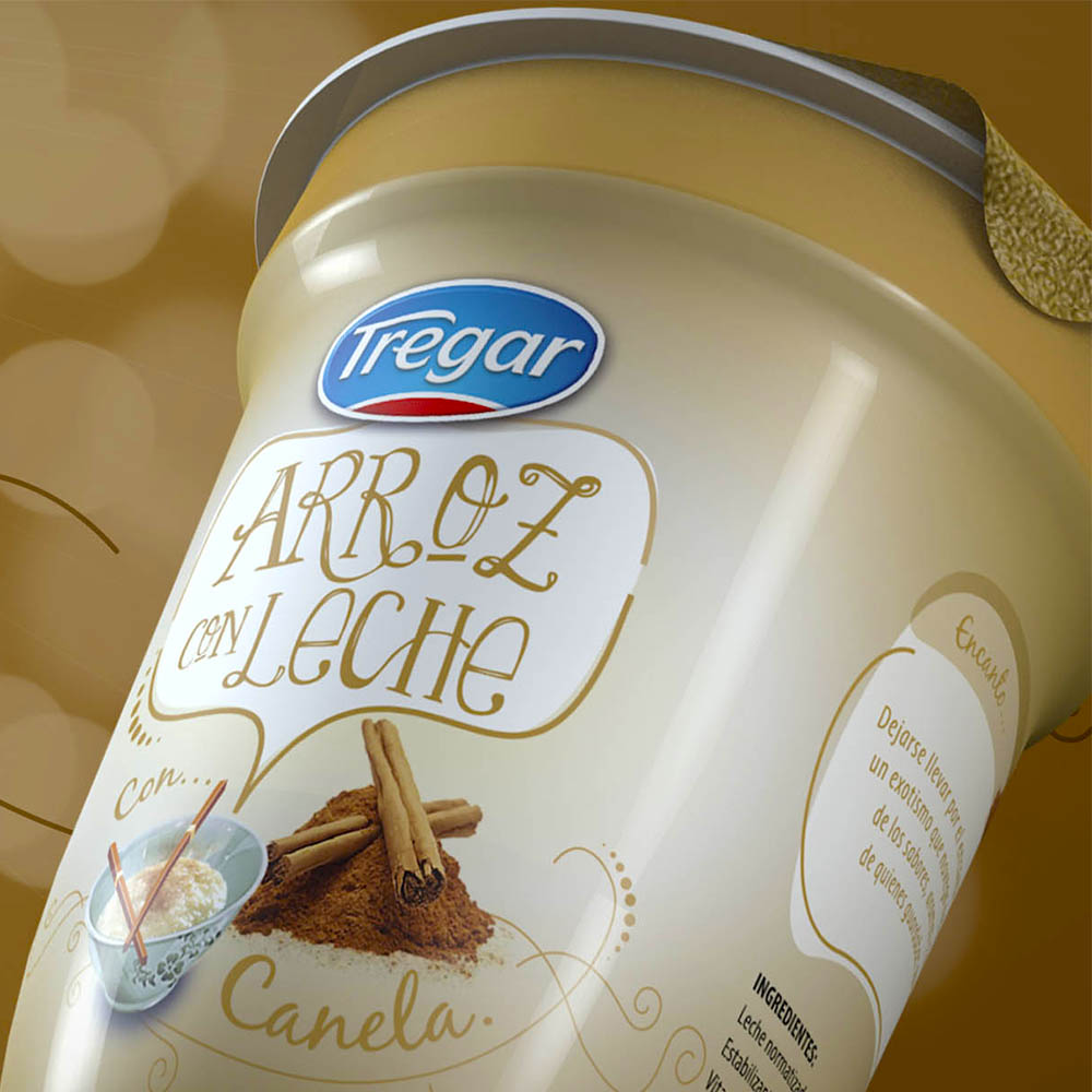 Arroz con leche canela