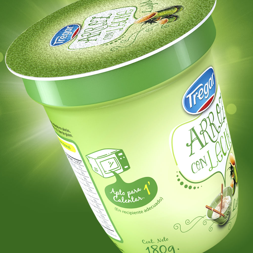 Arroz con leche light