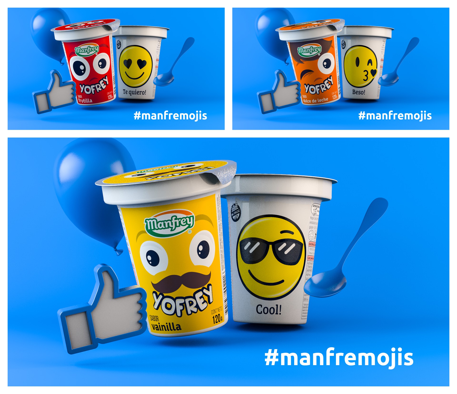 yogur yofrey todos 3d